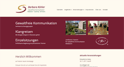 Desktop Screenshot of achtsame-sprache.de
